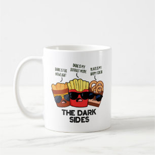Caneca De Café Os Lados Sombrios Piada de Comida Rápida Engraçada