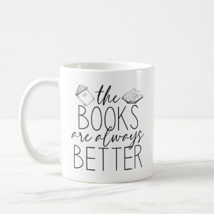 Caneca De Café Os Livros São Sempre Melhores