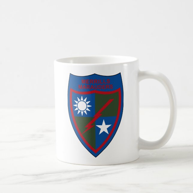 Caneca De Café Os Marauders de Merrill - 5307th unidade composta (Direita)