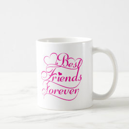 Caneca De Café Os melhores amigos agridem para sempre