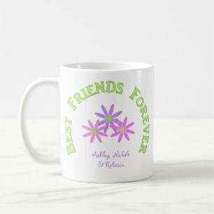 Caneca De Café Os melhores amigos personalizados agridem para