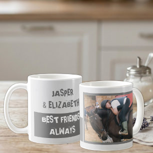 Caneca De Café Os melhores amigos sempre eu e a minha cinza de ca