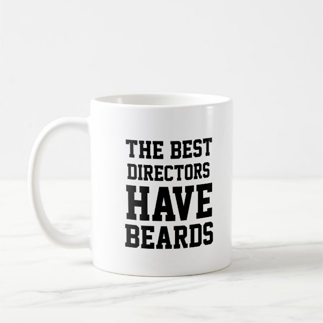 Caneca De Café Os Melhores Diretores Têm Bebidas (Esquerda)