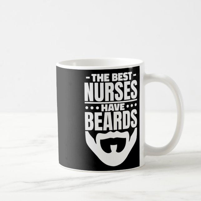 Caneca De Café Os Melhores Enfermeiros Têm Barras (Direita)