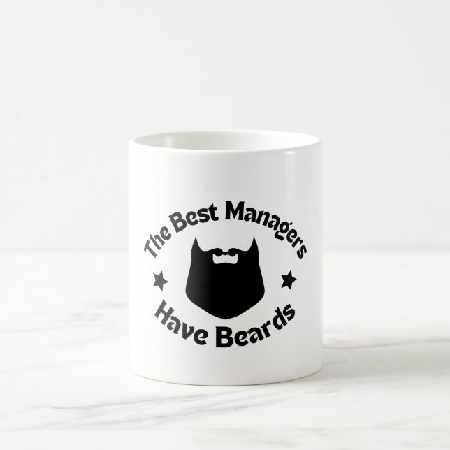 Caneca De Café Os Melhores Gerentes Têm Barras (Centro)