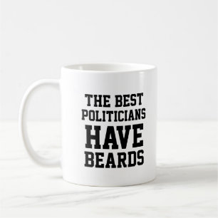 Caneca De Café Os Melhores Políticos Têm Barbas