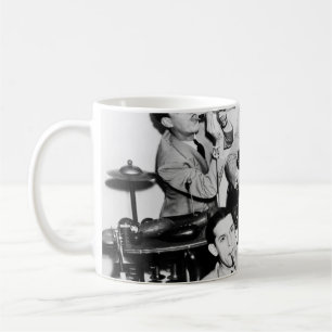 Caneca De Café Os meninos na bandvintage, música, banda, retrô, s