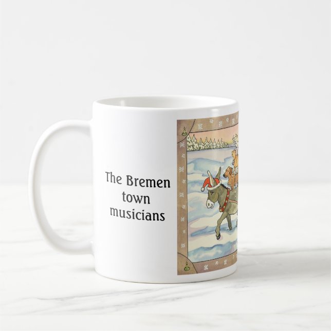 Caneca De Café Os músicos da cidade de Brema (Esquerda)