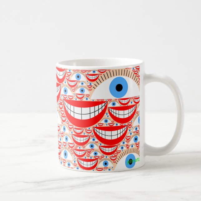 Caneca De Café os olhos têm-no (Direita)