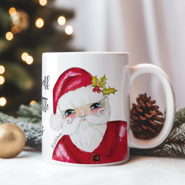 Caneca De Café Os papais noeis têm um nome de Natal Feliz (Criador carregado)