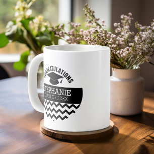 Caneca De Café Os parabéns graduam - a graduação personalizada
