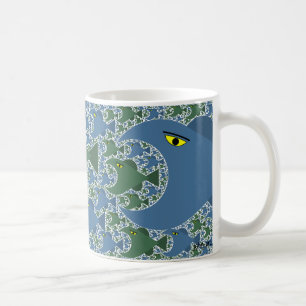 Caneca De Café os peixes grandes comem peixes pequenos