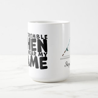 Caneca De Café Os Peixes Tremem Quando Escutam Meu Nome