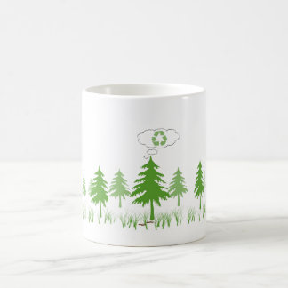 Caneca De Café os pensamentos da natureza