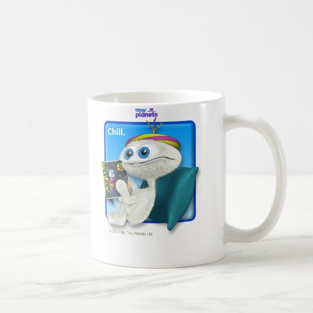 Caneca De Café Os planetas minúsculos Bong - o frio (Direita)