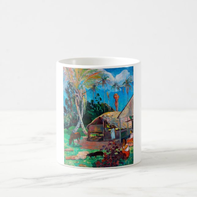 Caneca De Café Os Porcos Negros, Gauguin (Centro)