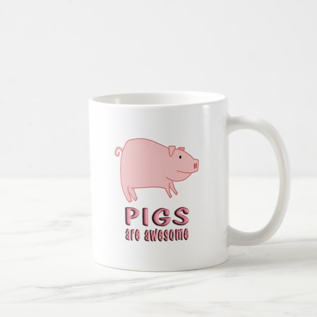 Caneca De Café Os porcos são impressionantes (Direita)