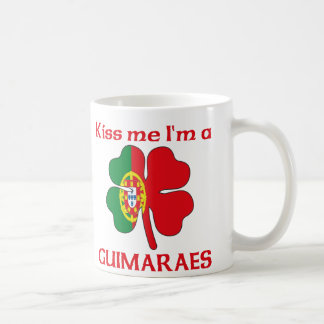 Caneca De Café Os portuguêses personalizados beijam-me que eu sou