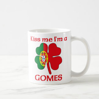 Caneca De Café Os portuguêses personalizados beijam-me que eu sou