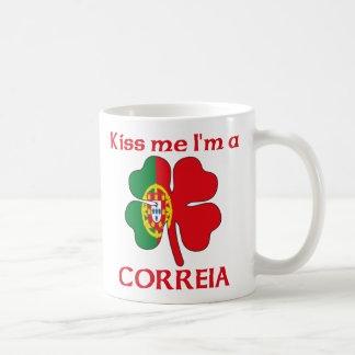 Caneca De Café Os portuguêses personalizados beijam-me que eu sou