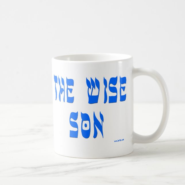 CANECA DE CAFÉ OS PRESENTES SÁBIOS DO FILHO T (Direita)