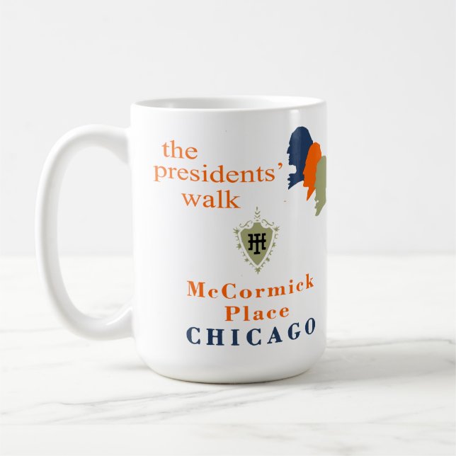 Caneca De Café os presidentes caminham, McCormick Place, Chicago, (Esquerda)