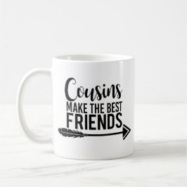Caneca De Café Os primos fazem os melhores amigos