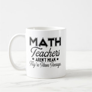 Caneca De Café Os professores de matemática não dizem que estã