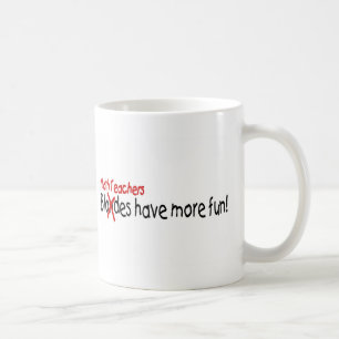 Caneca De Café Os professores de matemática têm mais divertimen