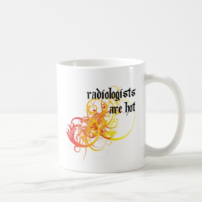 Caneca De Café Os radiologistas estão quentes (Direita)