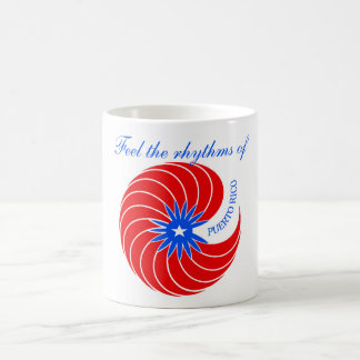 Caneca De Café Os ritmos PUERTO RICO