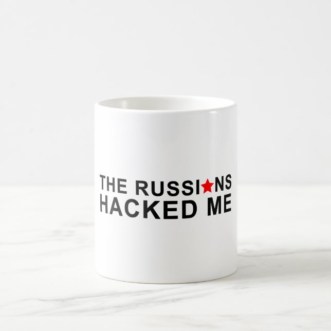 Caneca De Café os russos cortaram-me (Centro)