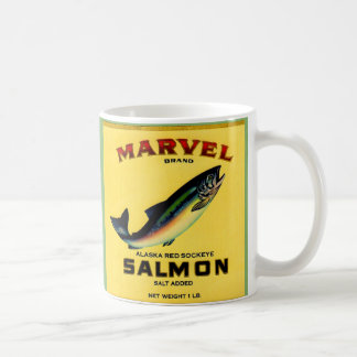 Caneca De Café os salmões da maravilha dos anos 30 podem