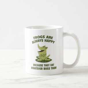 Caneca De Café Os sapos são sempre felizes