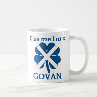 Caneca De Café Os Scottish personalizados beijam-me que eu sou