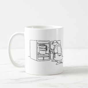 Caneca De Café Os sucos criativos batem dois lados