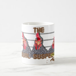 Caneca De Café Os suspeitos de "Barred Rock Hens"