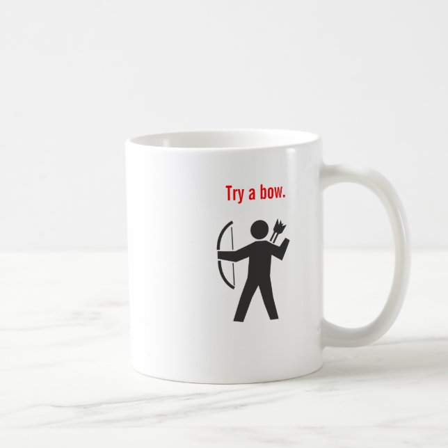 Caneca De Café Os tiros de espingarda atraem zombis (Direita)