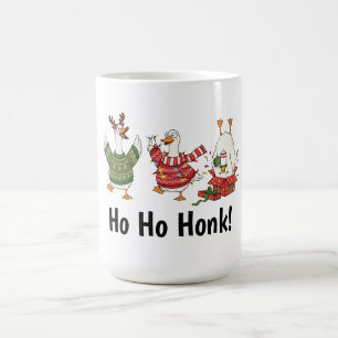 Caneca De Café Os Três Estágios do Ganso de Natal