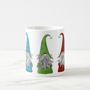 Caneca De Café Os Três Gnomos de Natal