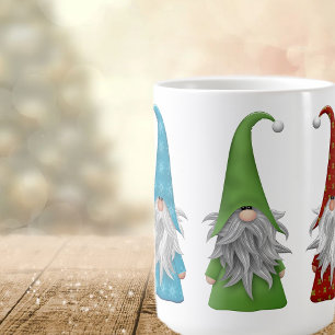 Caneca De Café Os Três Gnomos de Natal