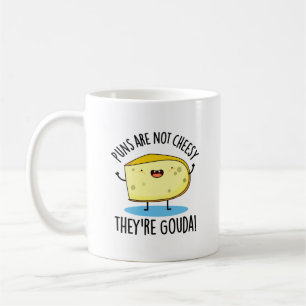 Caneca De Café Os trocadilhos não são cheesy, são poltronas de