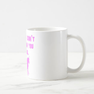 Caneca De Café Os unicórnios cor-de-rosa não acreditam em você