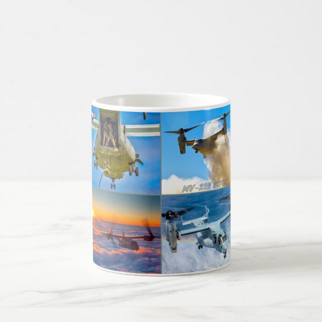 CANECA DE CAFÉ OSPREY MV-22B (Centro)