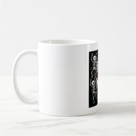 Caneca De Café Osso para ser esqueletos dançarinos selvagens Coff