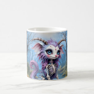 Caneca De Café Ossos ao Luar – Guardião dos Sonhos Esquecidos.