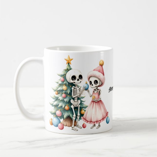 Caneca De Café Ossos, bolas, e um pouco de magia (Esquerda)