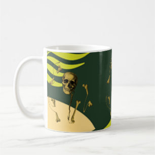 Caneca De Café Ossos esqueléticos
