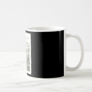 Caneca De Café Ossos secos voltam à vida pôster da bíblia cristã