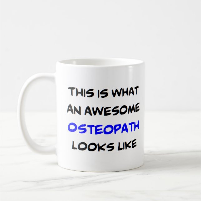 Caneca De Café osteopata, incrível (Esquerda)